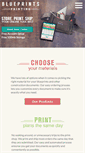 Mobile Screenshot of blueprintsprinting.com